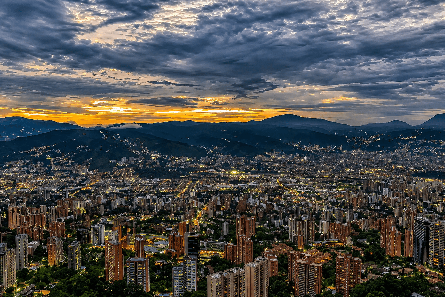 Cobertura nacional en Colombia