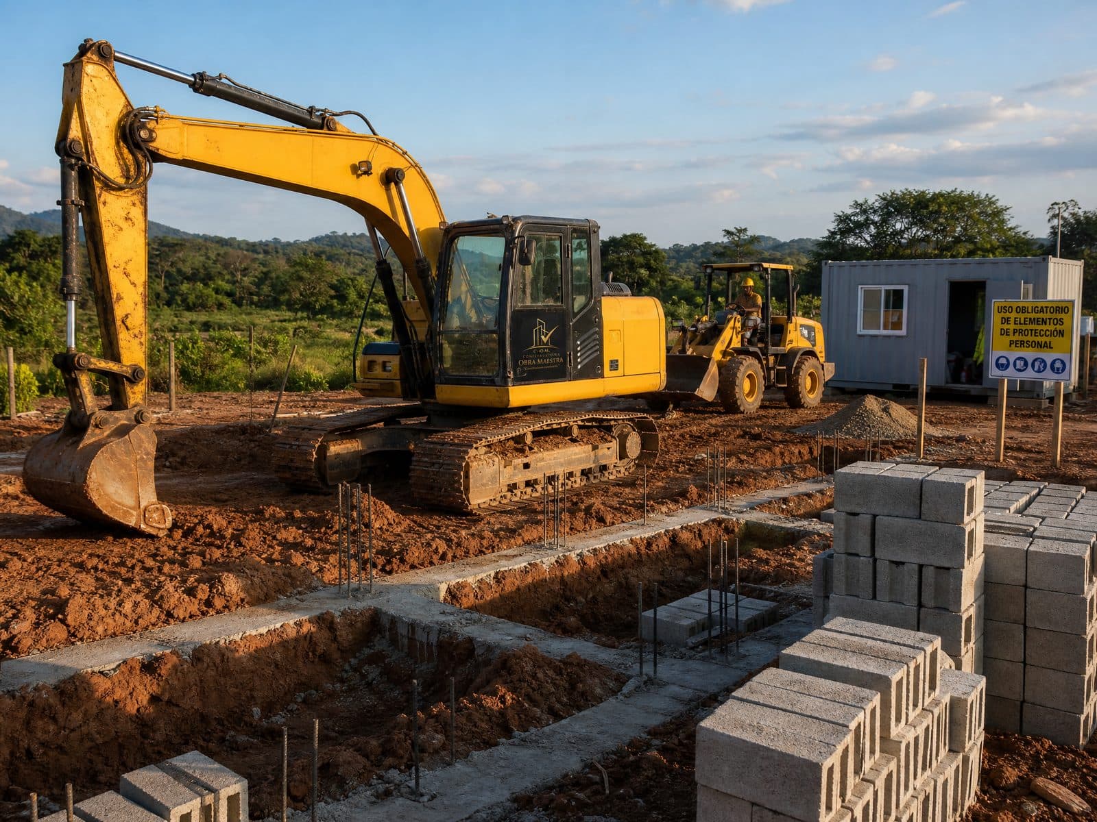 Constructora Obra Maestra — obra en ejecución