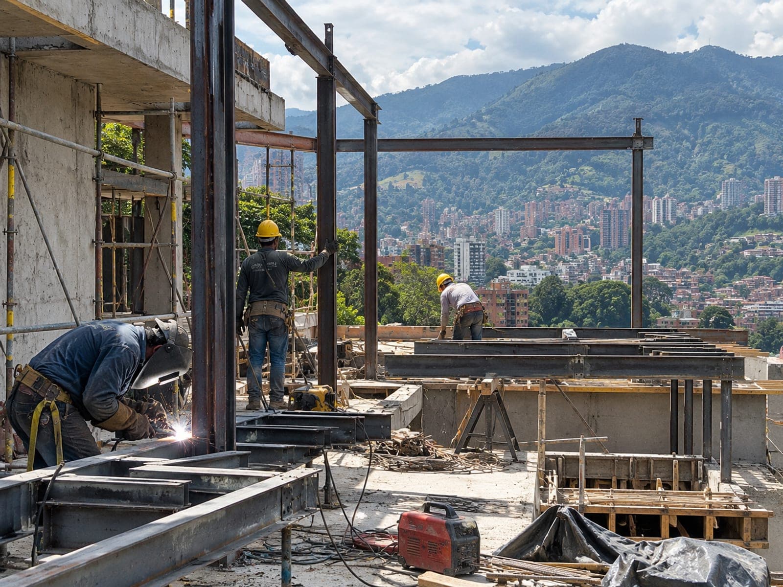 Constructora Obra Maestra — obra en ejecución