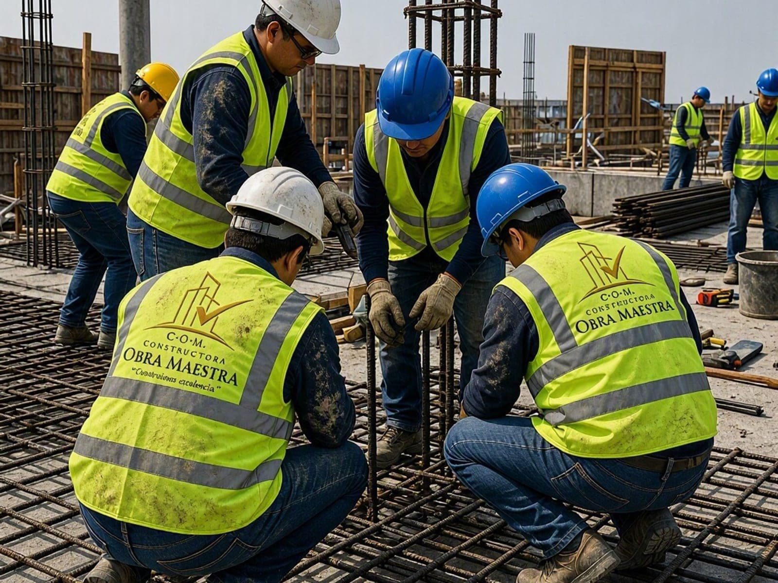 Constructora Obra Maestra — obra en ejecución